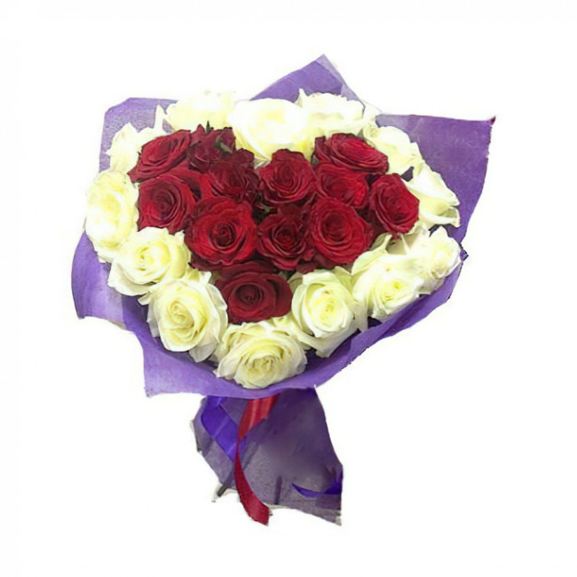 Букет цветов "Горячее сердце" Букет цветов "Горячее сердце"