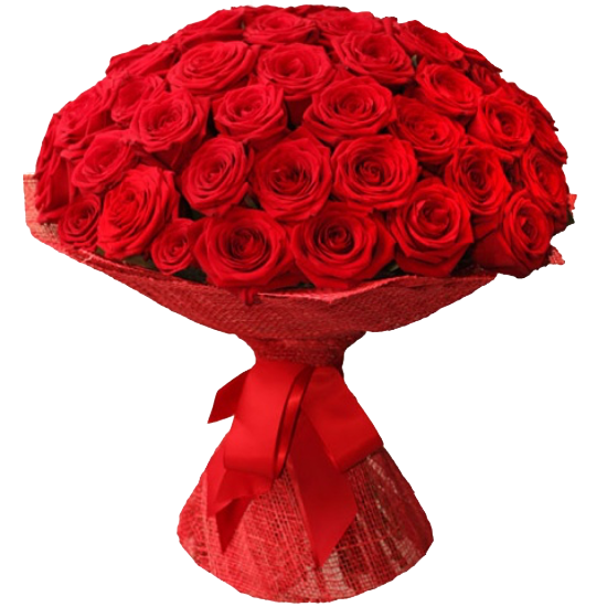 Букет цветов "51 красная роза" Букет цветов "51 красная роза"